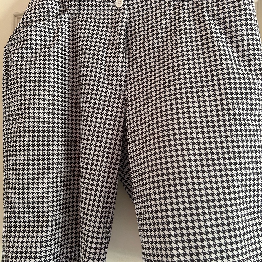 Nike Golf Houndstooth Black and White Apparel